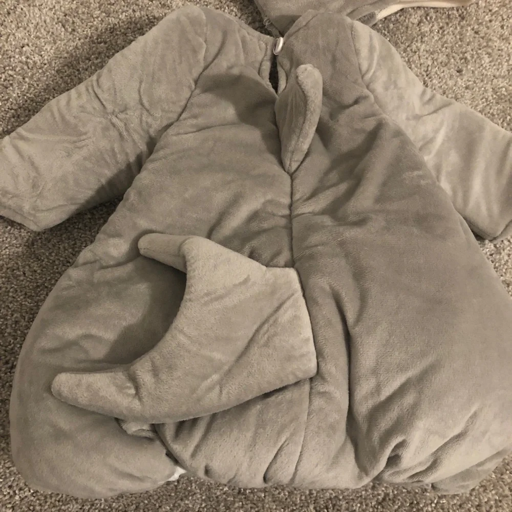 Grey and White Shark-Themed Kids Pajama Costume Set with Hood